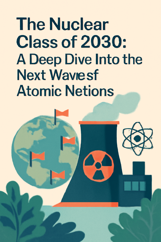 The Nuclear Class of 2030: A Deep Dive into the Next Wave of Atomic Nations